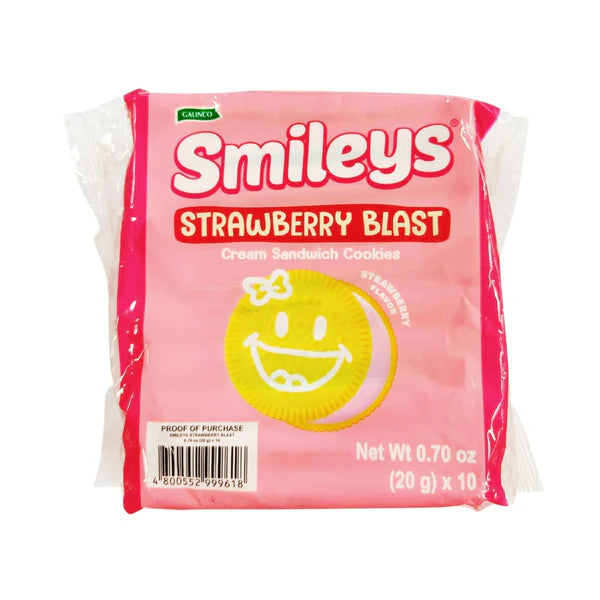 Smileys Strawberry 20g x 10
