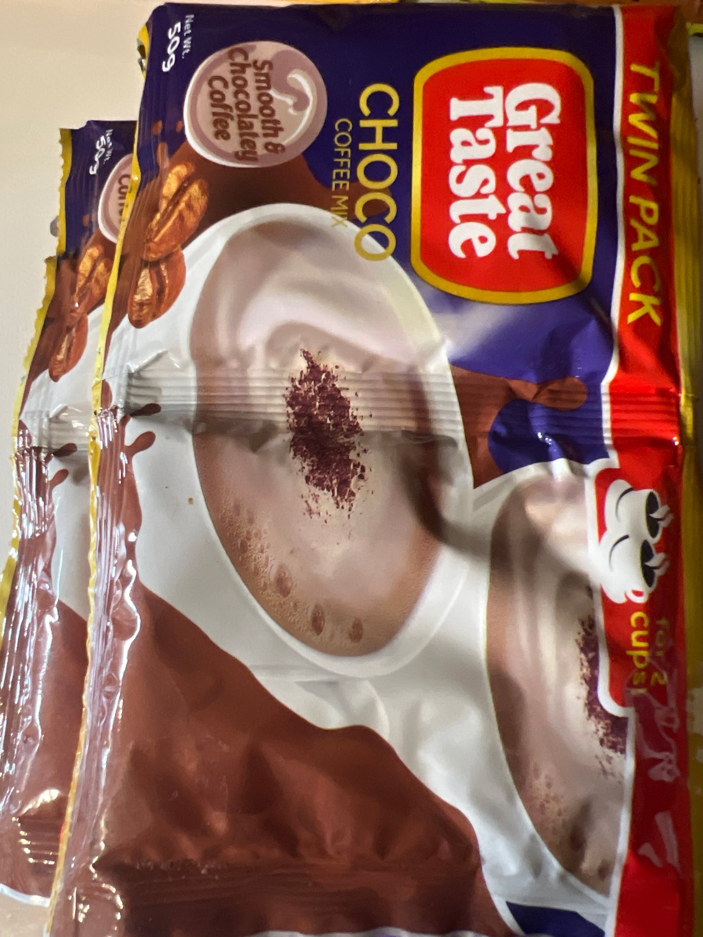 Great taste chocolate twin pack 5pcs