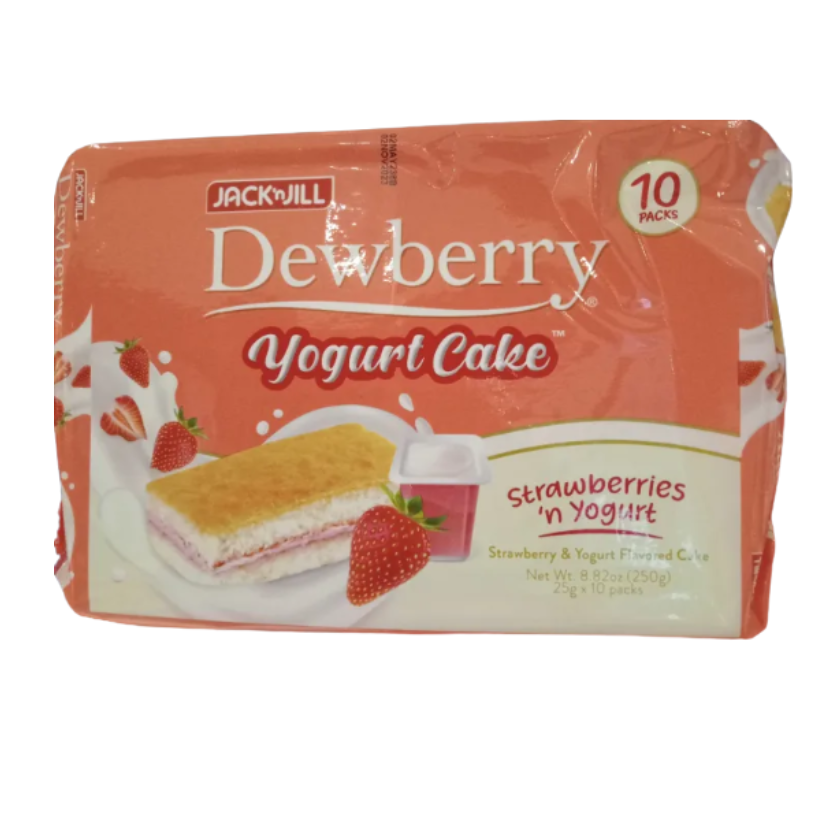 Dewberry Yogurt Cake Strawberries 25gx10pack