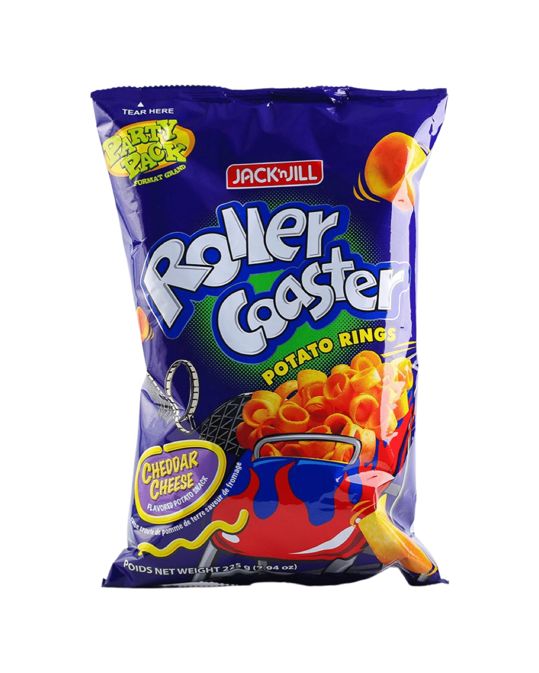 J&J Roller Coaster Cheese Party Pack 225g