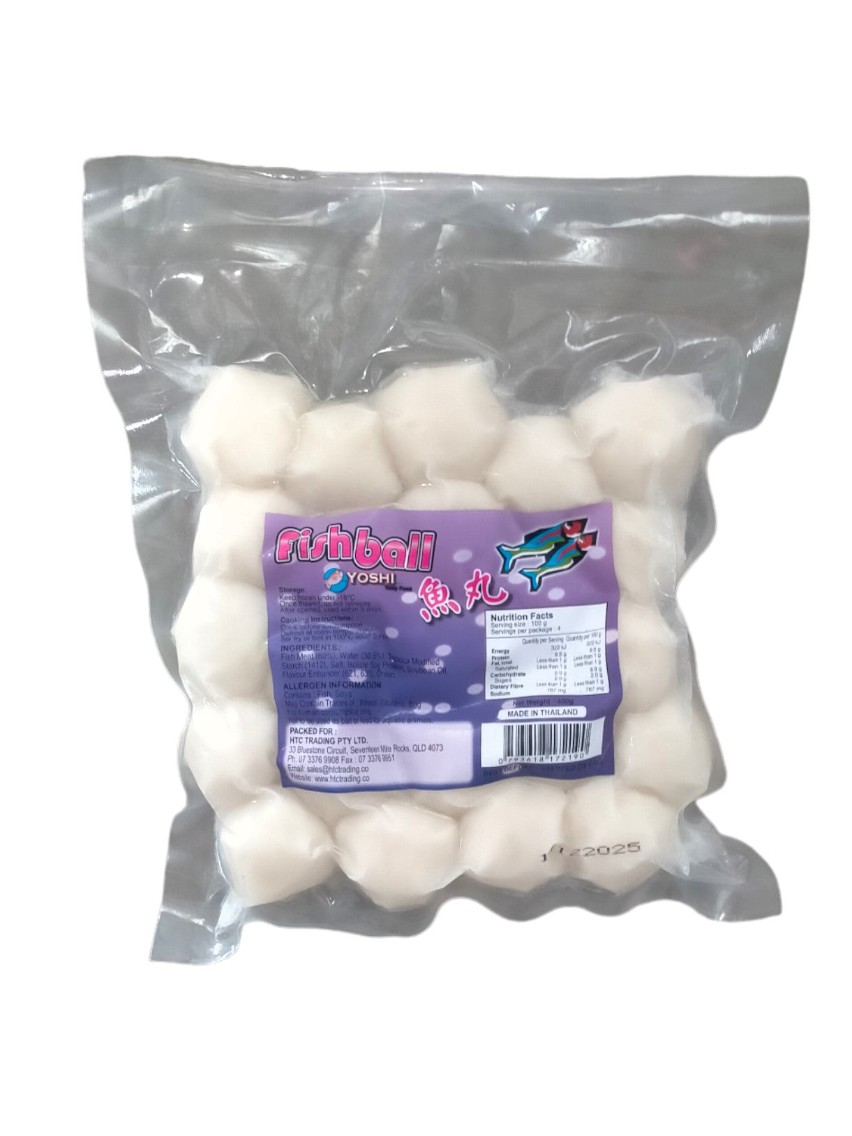 Frozen Fishball Yoshi 400g