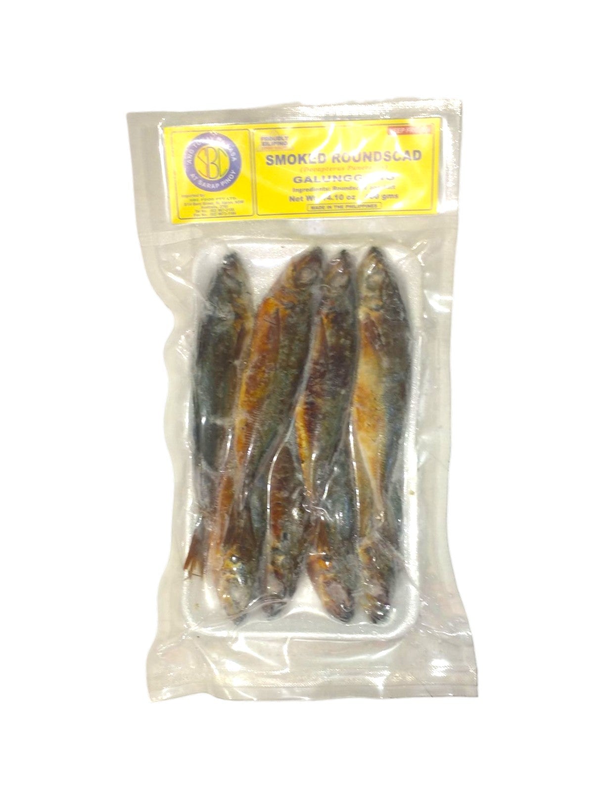 Frozen Smoked Herring (Tawilis) 400gSBC