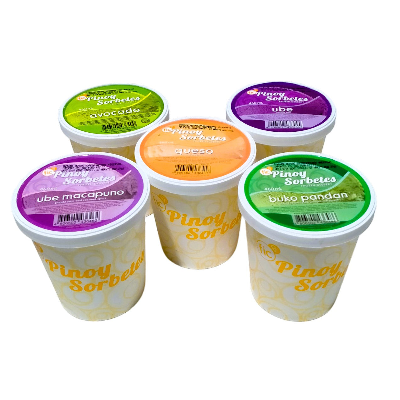 Frozen Pinoy Sorbetes Mix24x 460ml (Sold/ctn)