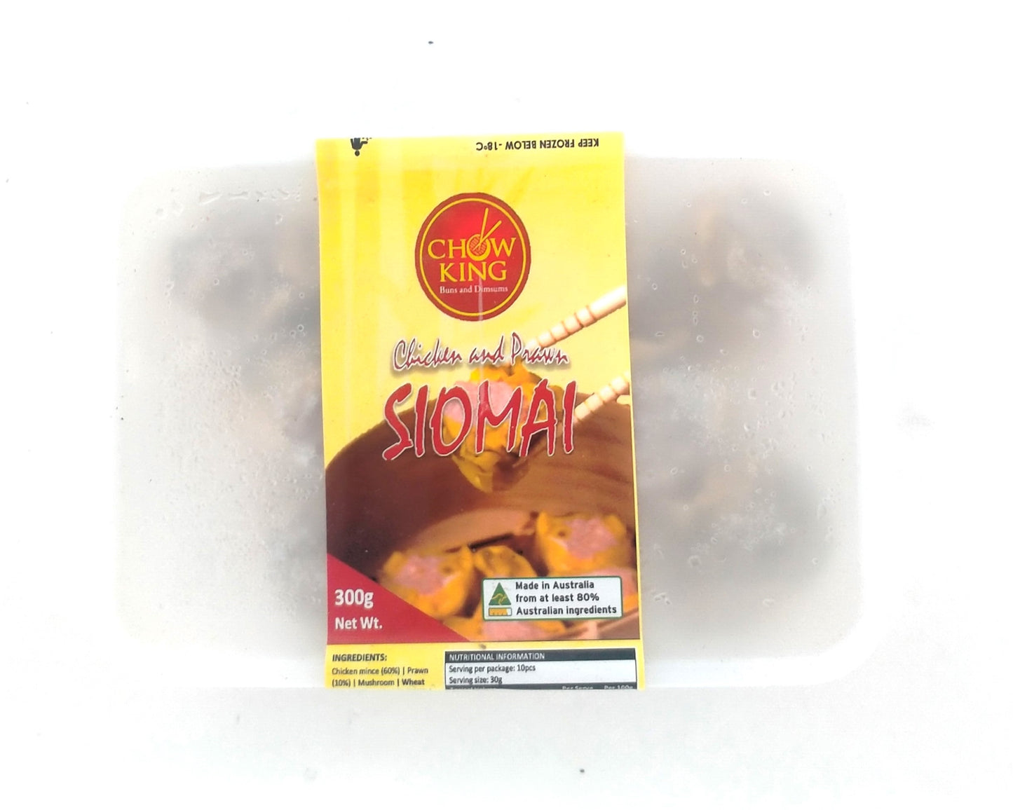 Frozen Siomai Chicken&Prawns 30/ctnx300g Chowking