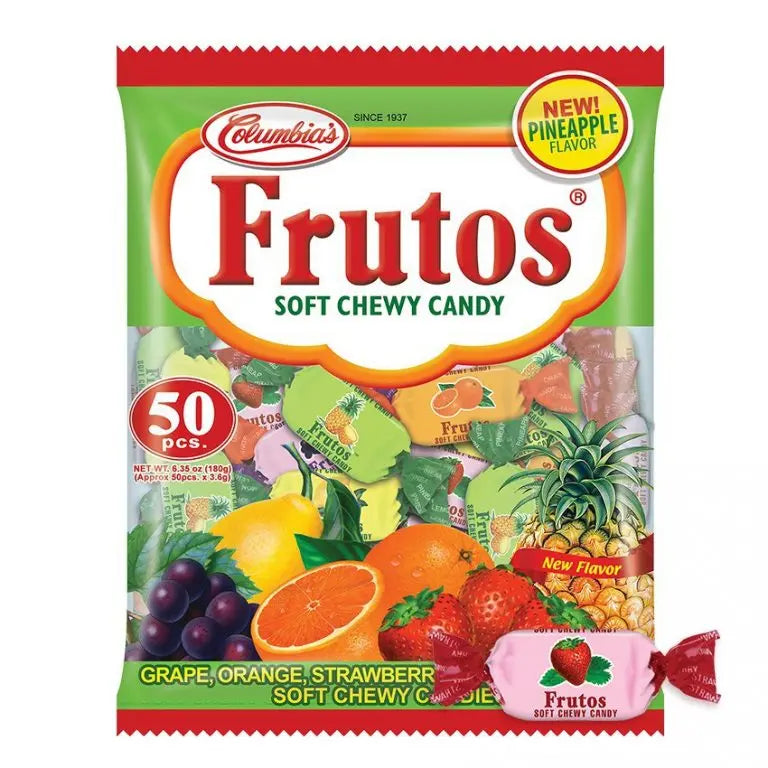Fruitos Soft Chewy Candy 50pcs