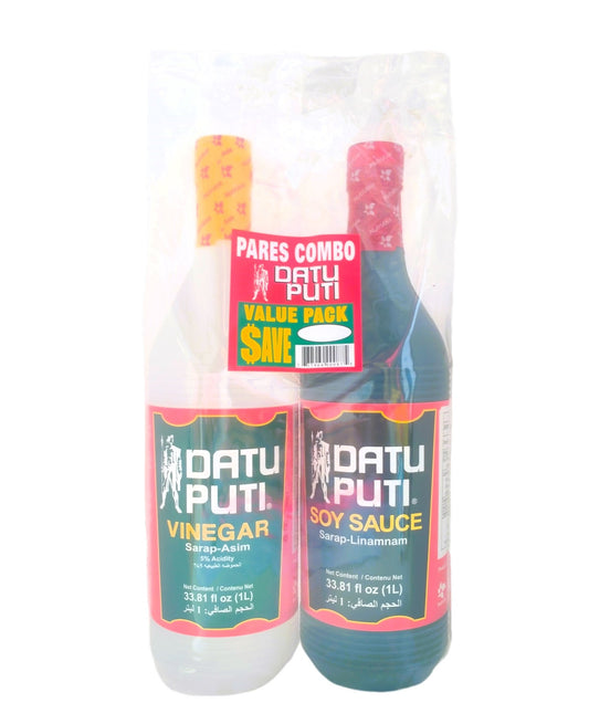 DatuPuti VALUE pack (1lVinega/1LSoySauce) 1L