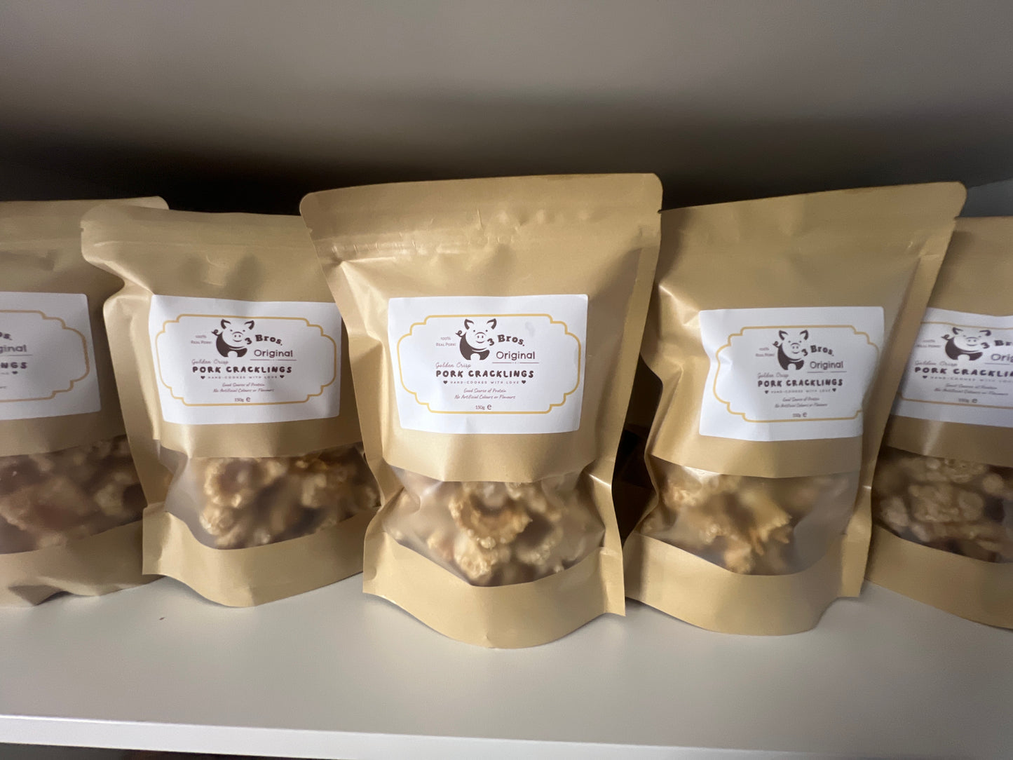 Pork Cracklings Original 150gms