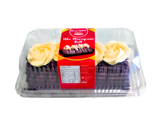 Frozen Ube Macapuno RollCake 8packs/Box