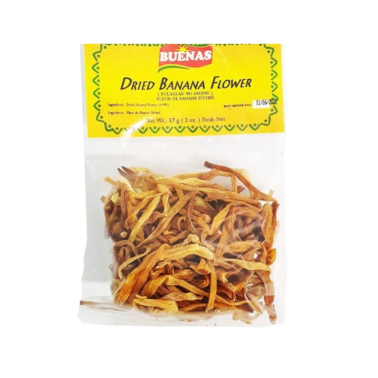 Dried Banana Blossoms 57g Buenas