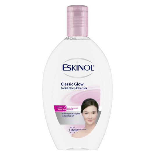 Eskinol Facial Cleanser Classic Glow 225ml