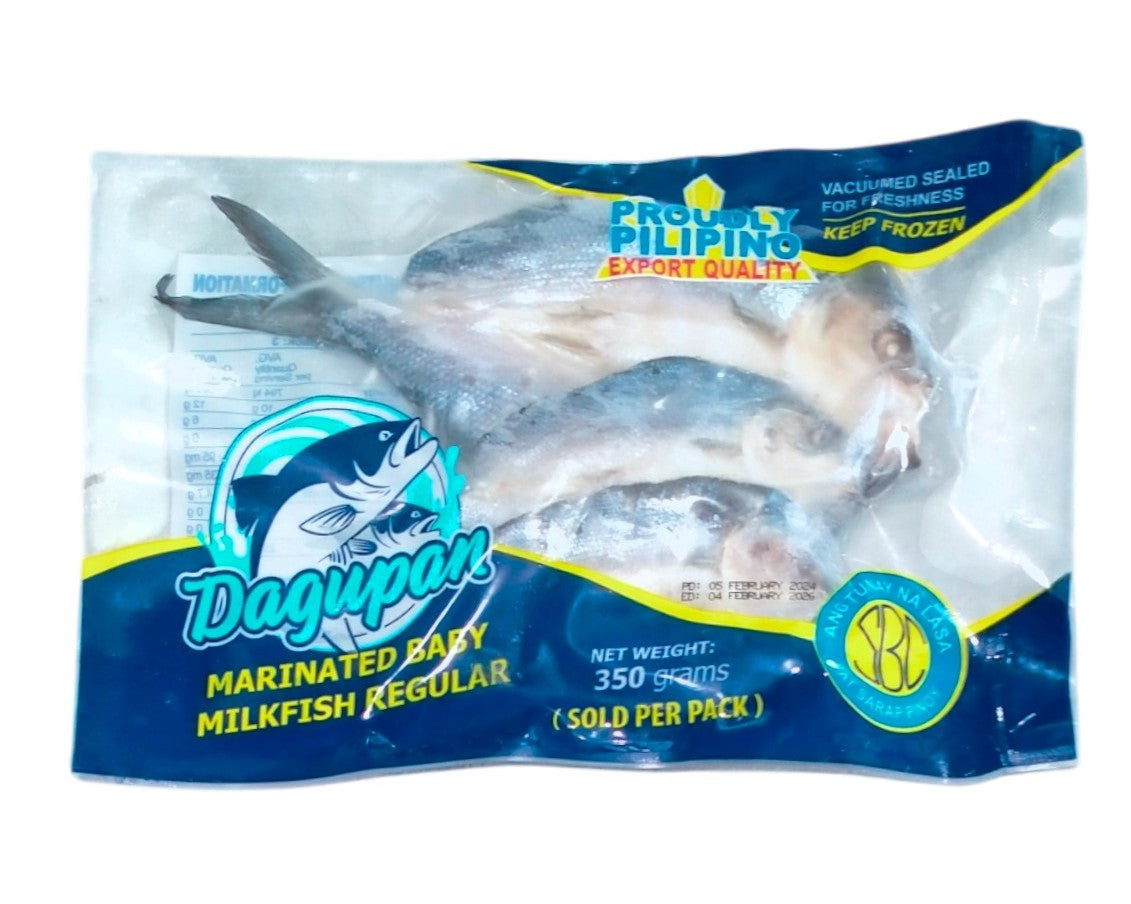 Frozen Marinated Baby Milkfish