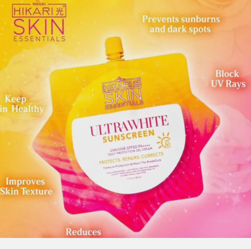Hikari Ultra white sunscreen