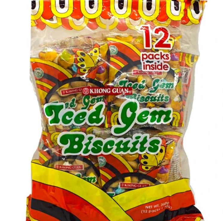 Iced Gem biscuits 360gms 12pack