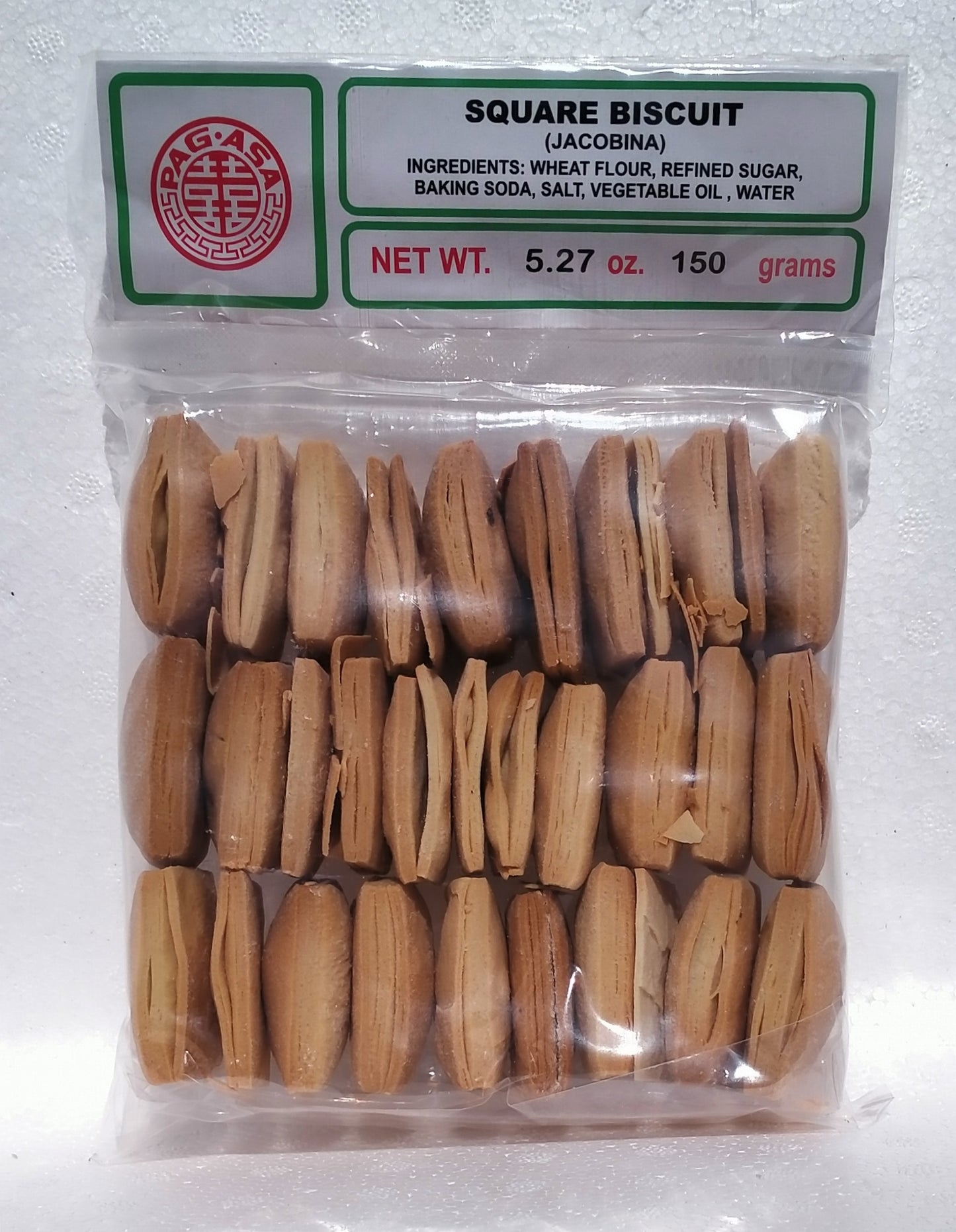 Jacobina (Square Crackers) PagAsa 180g