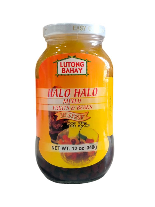 Lutong Bahay Sweet Mixed Fruits&Beans (Halo-Halo) 340g