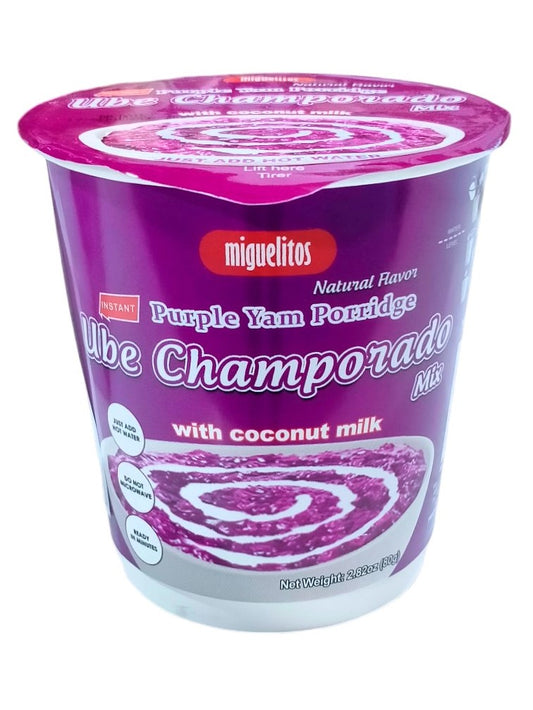 Miguelito's Ube Champorado In Cup 80g
