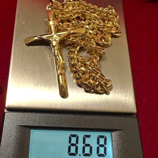 18karat Dubai Gold necklace - Chain 18''