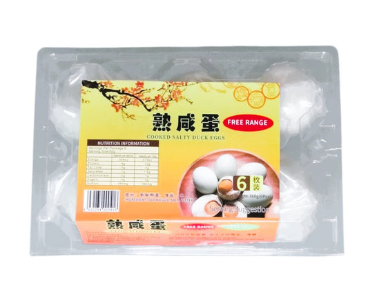 Salted Duck Egg (cooked )Sold/Pack (30packsxctn)