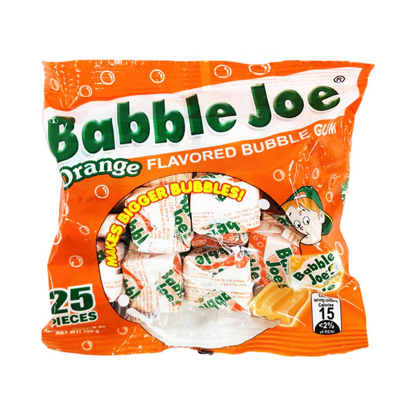 Babble Joe Orange Flavoured 25pcs