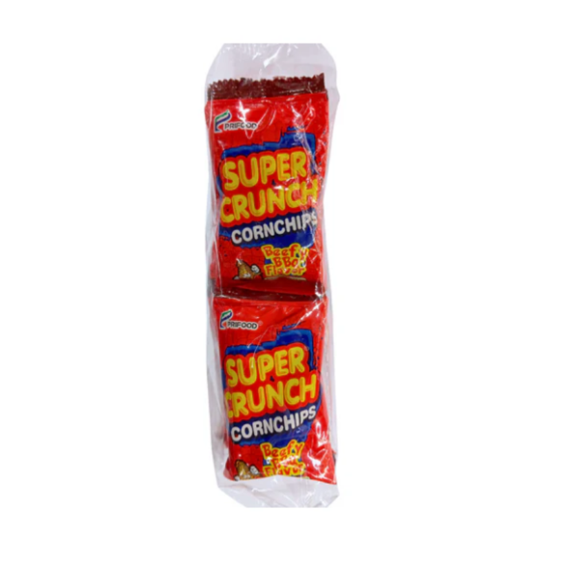 Super Crunch Beefy Barbecue 12pcs