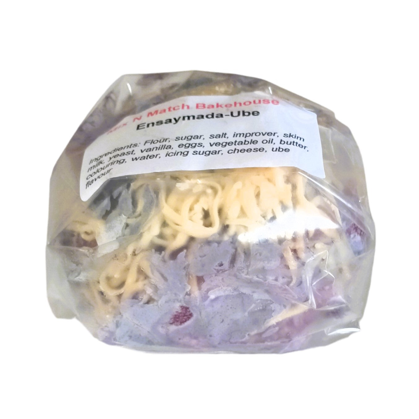 Frozen Mix & Match Ensaymada-Ube 5inners x8's(40pcs/ctn)