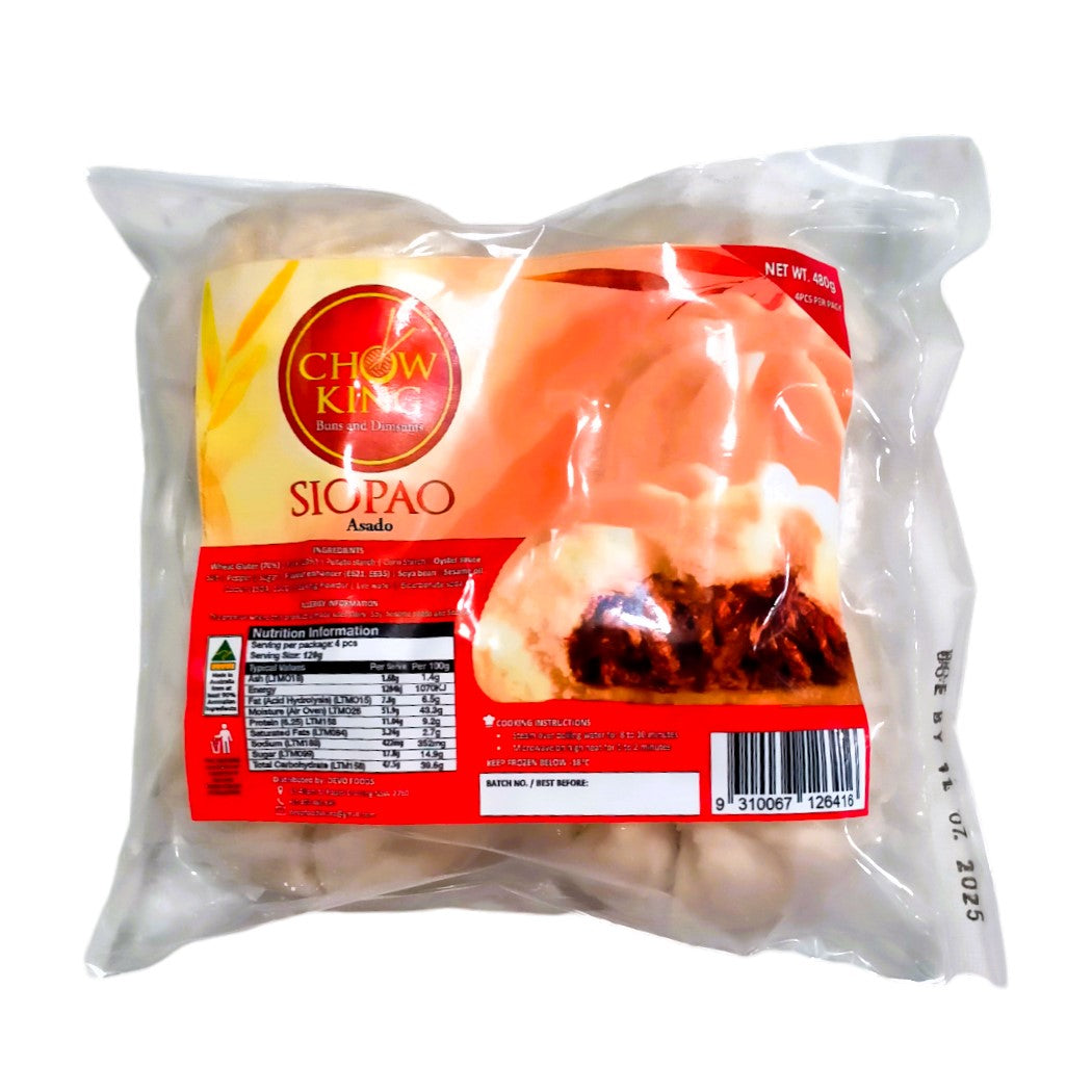 Frozen Siopao Pork Asado C/King 480g (4pcs/pack)